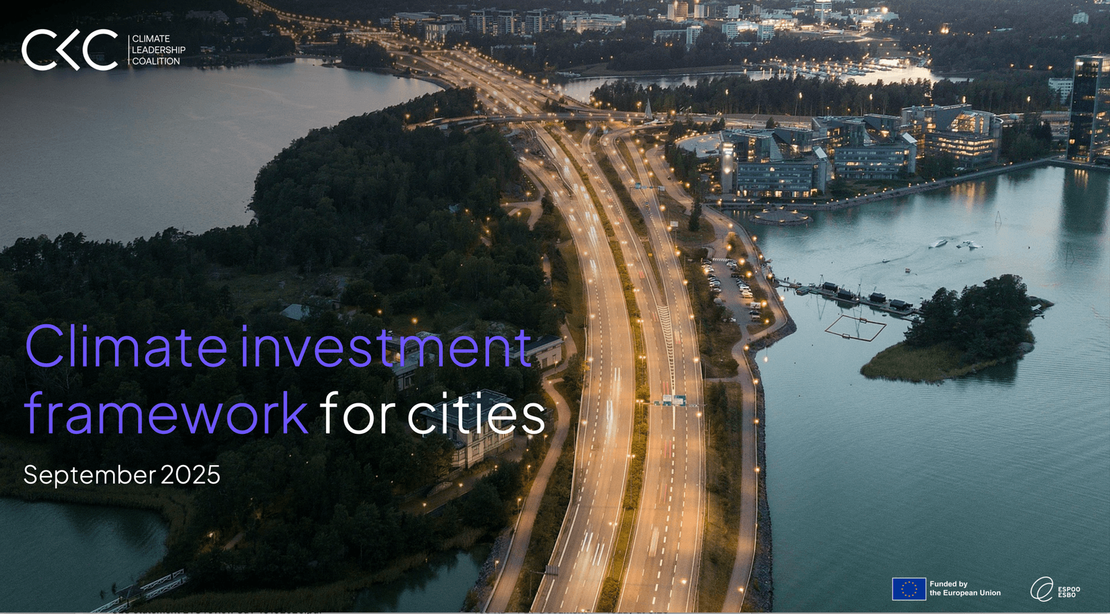 PDF cover image for Climate investment framework for cities