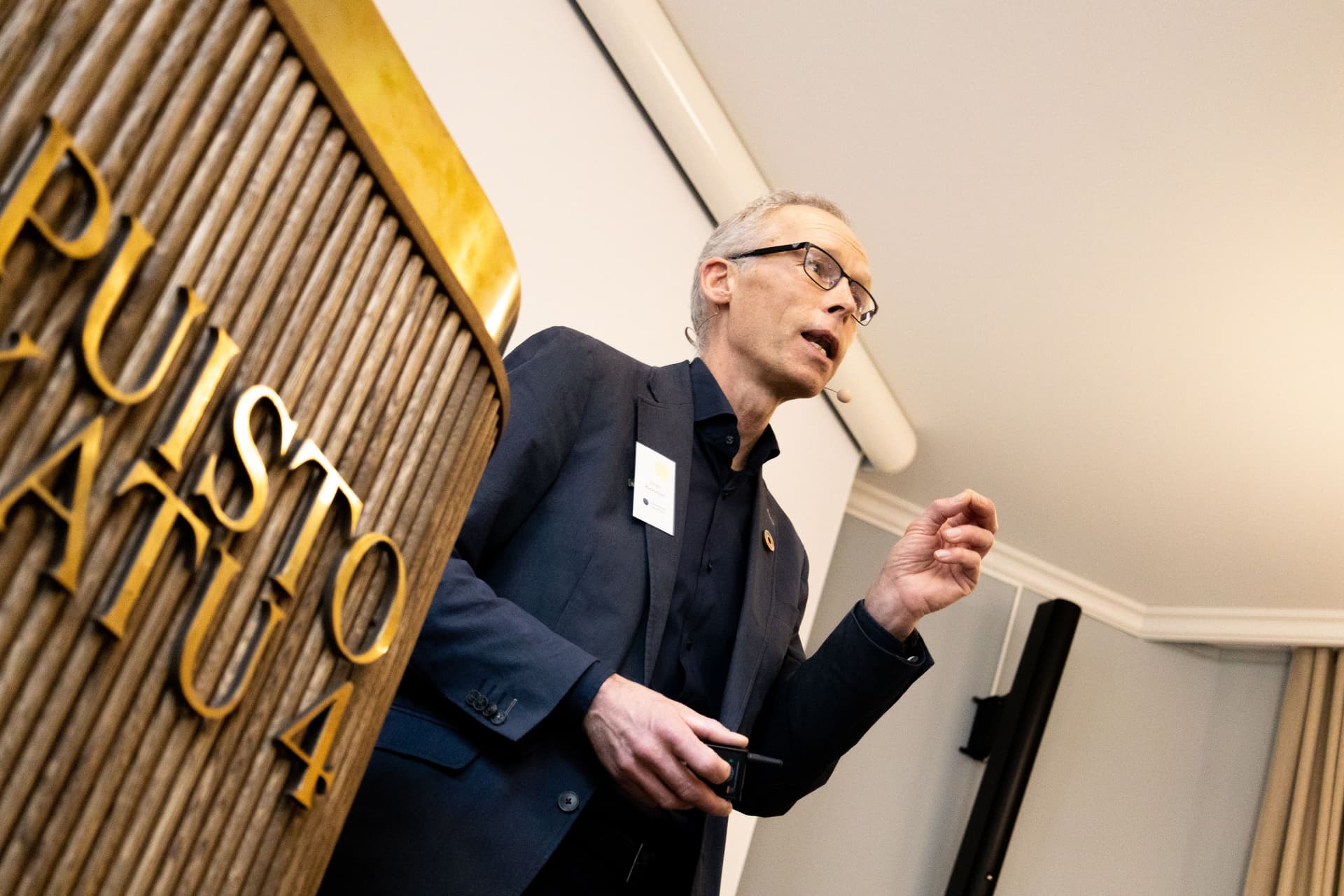 Johan Rockström, 2023 in Helsinki, Finland.