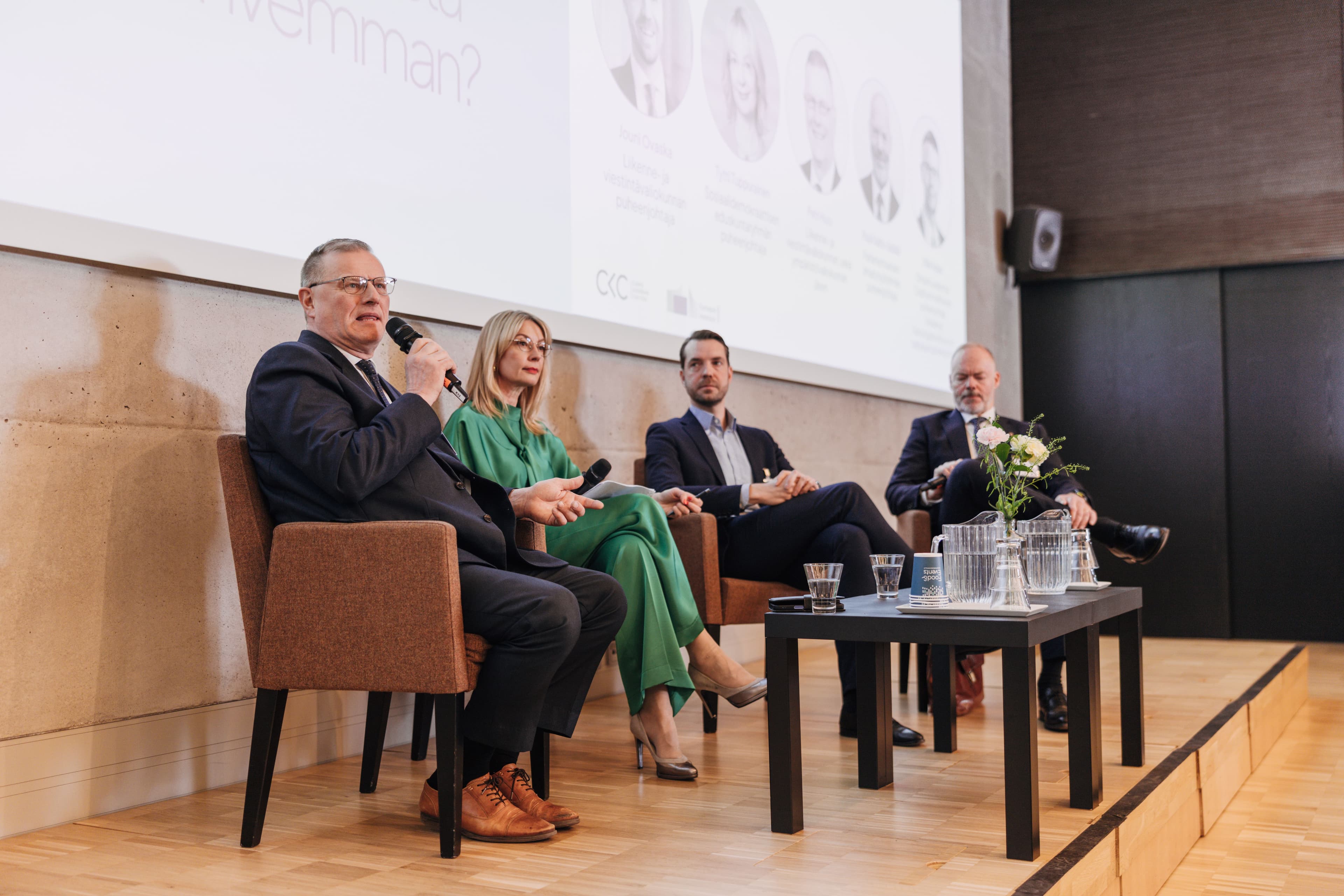 Petri Huru, Tytti Tuppurainen, Jouni Ovaska, Pauli Aalto-Setälä